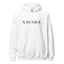 Naunda Word with Black Logo Unisex Hoodie - Kima Kreates