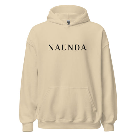 Naunda Word with Black Logo Unisex Hoodie - Kima Kreates