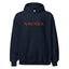 Naunda Word with Orange Logo Unisex Hoodie - Kima Kreates