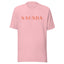 Naunda Word with Orange Logo Unisex T-Shirt - Kima Kreates
