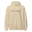 Naunda Word with Violet Logo Unisex Hoodie - Kima Kreates