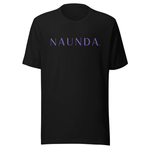 Naunda Word with Violet Logo Unisex T-Shirt - Kima Kreates