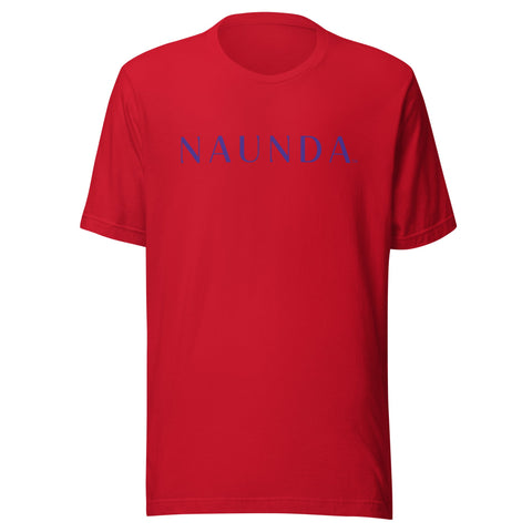 Naunda Word with Violet Logo Unisex T-Shirt - Kima Kreates