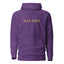 Naunda Word with Yellow Logo Premium Unisex Hoodie - Kima Kreates