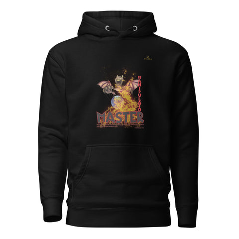 PUPPETMASTER with Orange Logo Premium Unisex Hoodie - Kima Kreates
