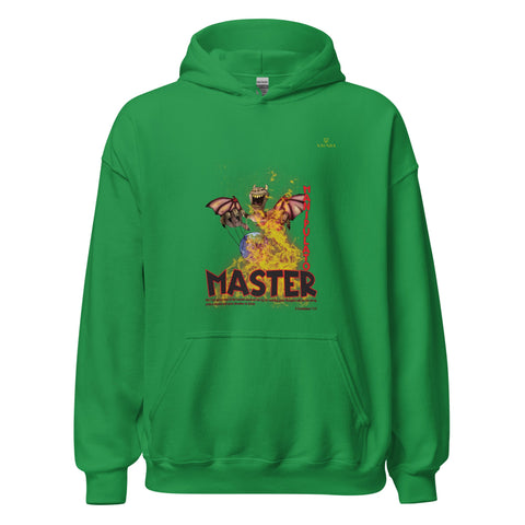 PUPPETMASTER with Orange Logo Unisex Hoodie - Kima Kreates