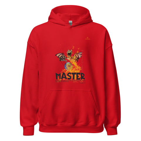 PUPPETMASTER with Orange Logo Unisex Hoodie - Kima Kreates