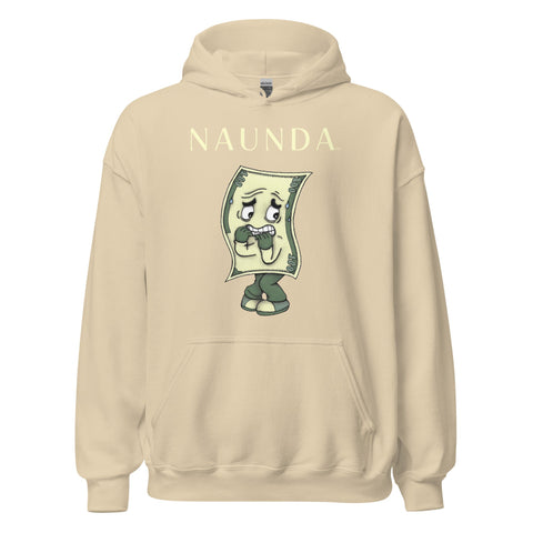 SCARED MONEY with Money Yellow Logo Unisex Hoodie - Kima Kreates