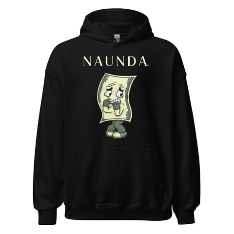 SCARED MONEY with Money Yellow Logo Unisex Hoodie - Kima Kreates