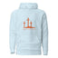 SCRIPTURE with Orange Logo Premium Unisex Hoodie - Kima Kreates