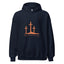 SCRIPTURE with Orange Logo Unisex Hoodie - Kima Kreates