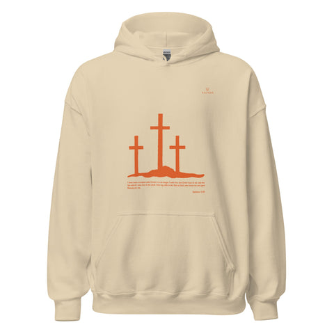 SCRIPTURE with Orange Logo Unisex Hoodie - Kima Kreates