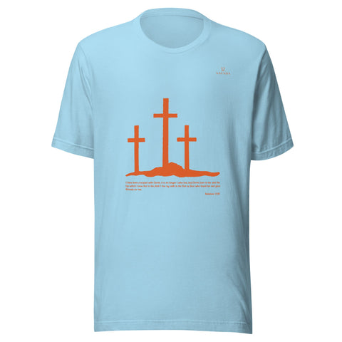 SCRIPTURE with Orange logo Unisex T-Shirt - Kima Kreates