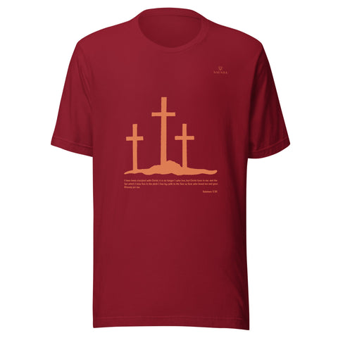 SCRIPTURE with Orange logo Unisex T-Shirt - Kima Kreates
