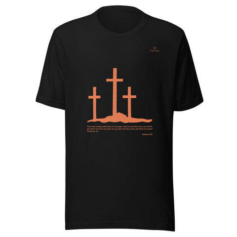 SCRIPTURE with Orange logo Unisex T-Shirt - Kima Kreates