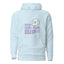 SHUH DUH FUH CUP with Lavender Logo Premium Unisex Hoodie - Kima Kreates