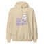 SHUH DUH FUH CUP with Lavender Logo Unisex Hoodie - Kima Kreates