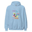 TIME with Turquoise Logo Unisex Hoodie - Kima Kreates