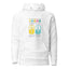 TRENDSETTER GO GETTER with Turquoise Logo Premium Unisex Hoodie - Kima Kreates