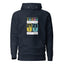 TRENDSETTER GO GETTER with Turquoise Logo Premium Unisex Hoodie - Kima Kreates