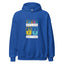 TRENDSETTER GO GETTER with Turquoise Logo Unisex Hoodie - Kima Kreates