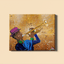 "TRUMPET (Jazz Series)" Canvas Print (16"x20") - Kima Kreates