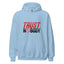 TRUST NOBODY with Red Logo Unisex Hoodie - Kima Kreates
