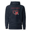 UNCHAIN MY HEART with Red Logo Premium Unisex Hoodie - Kima Kreates