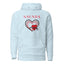 UNCHAIN MY HEART with Red Logo Premium Unisex Hoodie - Kima Kreates