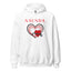 UNCHAIN MY HEART with Red Logo Unisex Hoodie - Kima Kreates