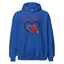 UNCHAIN MY HEART with Red Logo Unisex Hoodie - Kima Kreates