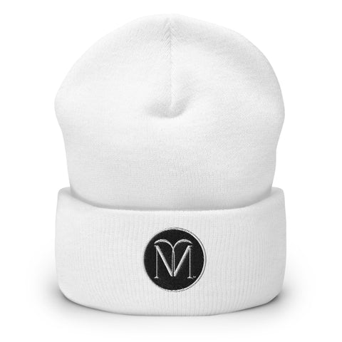 WHITE LABEL Naunda Art Patch Cuffed Beanie - Kima Kreates