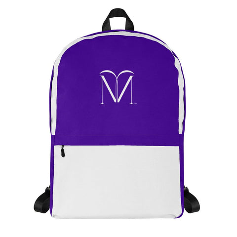 WHITE LABEL Naunda Art Violet Backpack - Kima Kreates