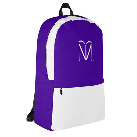 WHITE LABEL Naunda Art Violet Backpack - Kima Kreates