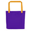 WHITE LABEL Naunda Art Violet Tote Bag - Kima Kreates
