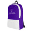 WHITE LABEL Naunda Complete Violet Backpack - Kima Kreates