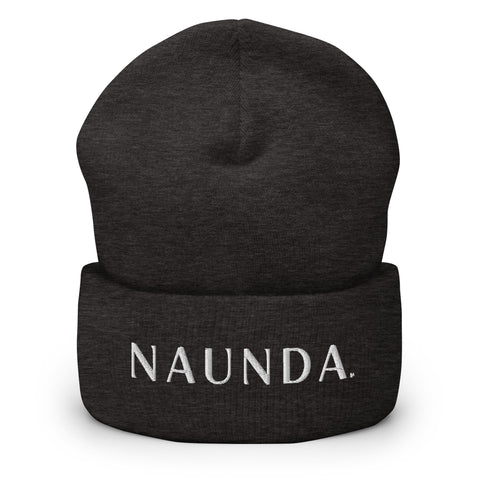 WHITE LABEL Naunda Word Cuffed Beanie - Kima Kreates