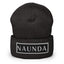 WHITE LABEL Naunda Word Patch Cuffed Beanie - Kima Kreates