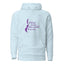 WOMEN with Purple Logo Premium Unisex Hoodie - Kima Kreates