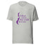 WOMEN with Purple Logo Unisex T-Shirt - Kima Kreates