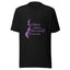 WOMEN with Purple Logo Unisex T-Shirt - Kima Kreates